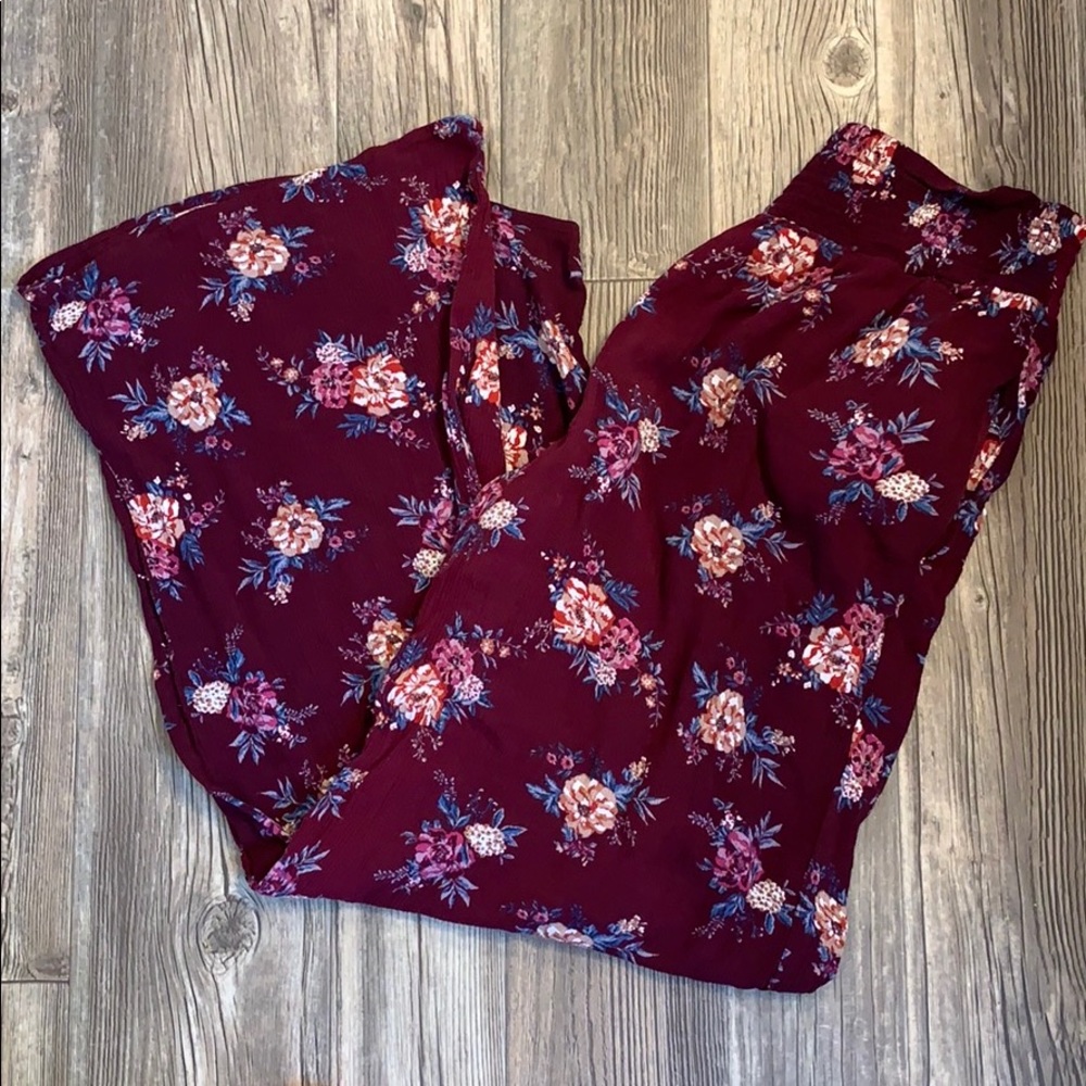 SOLD Floral print bottoms